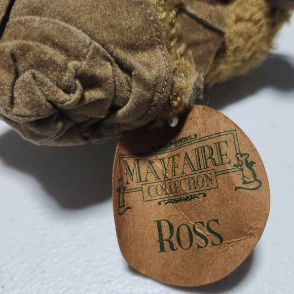 Mayfaire Collection Fisherman Teddy Bear Plush Hat Bucket Fish Stuffed Animal - Picture 3 of 6